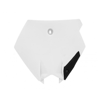 Rtech Front Plate for KTM 85 SX 2004-2012 OE White (2011-2012) 