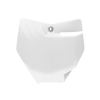 Rtech Front Plate for KTM 85 SX 2018-2020 OE White 