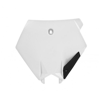 Rtech Front Plate for KTM 125 SX 2003-2006 White 