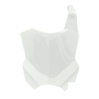 Rtech Front Plate for Kawasaki KXF 450 2016-2020 OE White (2016-2020) 
