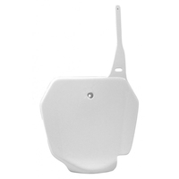 Rtech Front Plate for Suzuki RM 85 2000-2020 OE White (2000-2015 and 2018-2020) 