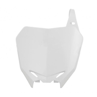 Rtech Front Plate Suzuki RMZ 450 2008-2017 OE White (2008, 2011, 2012 and 2018) 