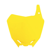 Rtech Front Plate Suzuki RMZ 450 2008-2017 OE Yellow (2009-2010 and 2013-2017) 