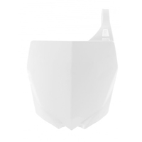 Rtech Front Plate for Yamaha YZ 125-250 2015-2019 (Revolution) White 
