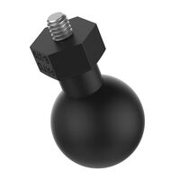 RAM TOUGH-BALL WITH 1/4"-20 X .25" THREADED STUD