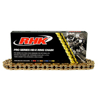 RHK Chain for Suzuki RM125 2008-2011 HD X-RING Gold