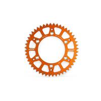 RHK Warrior Rear Sprocket 50T for Husqvarna TC 125 2014-2022 >Orange