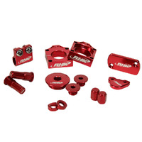 RHK Bling Kit for Honda CRF 150 R 2007-2022 (Axle Blocks N/A) >Red