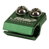 RHK Brake Line Clamps for Kawasaki KX 250 2004-2008 >Green