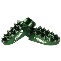 RHK Footpegs for Kawasaki KX 250 2005-2008 >Green