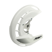 RHK XS Front Disc Guard for Husaberg TE 300 2011-2014 >White