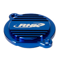 RHK Oil Filter Cover for KTM 250 EXC SIX DAYS 2002-2006 >Blue