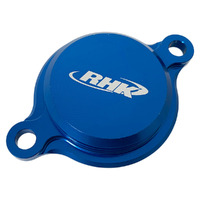 RHK Oil Filter Cover for Yamaha WR 450 FSP Aussie Edition 2021 >Blue