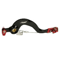 RHK Alloy Forged Brake Pedal for Honda CRF 450 X 2005-2017 >Red