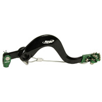 RHK Alloy Forged Brake Pedal for Kawasaki KX 100 2000-2021 >Green