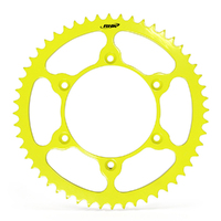 RHK SuperLite Steel Rear Sprocket 46T for Suzuki DR 350 1990-1999 >Yellow