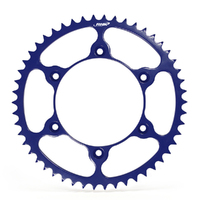 RHK SuperLite Steel Rear Sprocket 49T for KTM 690 SMC R 2012-2013 >Blue