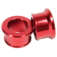 RHK Rear Axle Spacers for Honda CRF 250 R 2004-2022 >Red