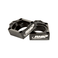 RHK Axle Blocks for Yamaha WR 250 F 2005-2022 >Black