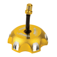 RHK Alloy Tank Cap for Kawasaki KSF 450 (KFX 450 Monster Energy) 2009 >Gold