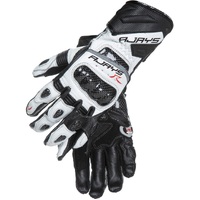 Rjays Long Cobra 2 Carbon Ladies Gloves White/Black 