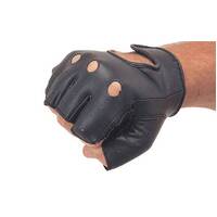 Rjays Leather Fingerless Gloves 