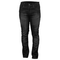 Rjays Reinforced Stretch Mens Jeans Black 