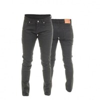 Rjays Reinforced Stretch Ladies Jeans Black 