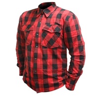 Rjays Regiment Flannel Shirt Red/Black 