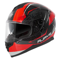 Rjays Dominator II Helmet Strike Black/Red 