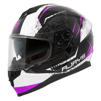 Rjays Dominator II Helmet Strike White/Pink 