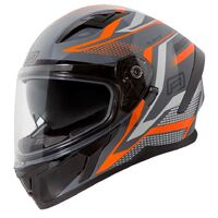 Rjays Apex III Helmet Ignite Grey/Orange 