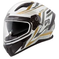 Rjays Apex III Helmet Ignite White/Gold 