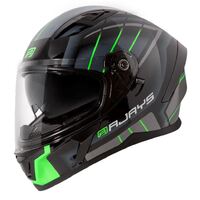 Rjays Apex III Helmet Switch Black/Grey/Green 