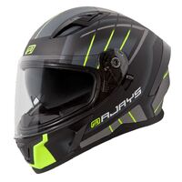 Rjays Apex III Helmet Switch Matt Black/Grey/Yellow 