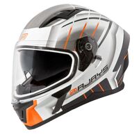 Rjays Apex III Helmet Switch White/Grey/Orange 