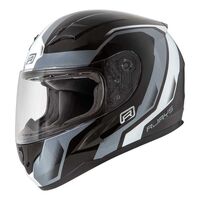 Rjays Grid Helmet Gloss Black/White 