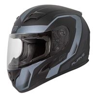 Rjays Grid Helmet Matt Black/Grey 