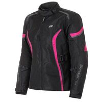 Rjays Athena Air Jacket Black/Pink Ladies 