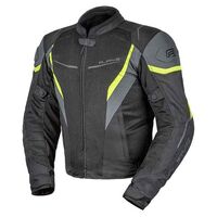 Rjays Swift III Jacket Black/Grey/Fluro Yellow 
