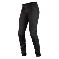 Rjays Ladies Jeans Reinforced Stretch 2.0 Slim Short Black