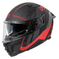 Rjays Helmet Dominator III Sprint Matte Black/Red