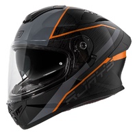 Rjays Helmet Apex IV Raker Black/Grey/Orange
