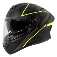 Rjays Helmet Apex IV Raker Matte Black/Grey/Yellow