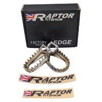Raptor Footpegs Offset 5 Down/10 Back for KTM 50 SX 2024-2025 RME065-5D-10B