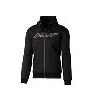 RST Hoody Zip Logo CE Kevlar Black/Grey 