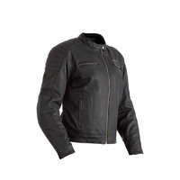 RST Jacket Brixton CE Ladies W/P Wax Black 