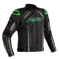 RST Jacket S-1 CE Sport Waterproof Black Fluro Green 
