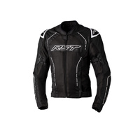 RST Jacket S-1 Vented Textile Black/White 