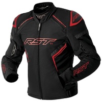 RST Jacket S1 D30 CE W/P Textile Black/Red 